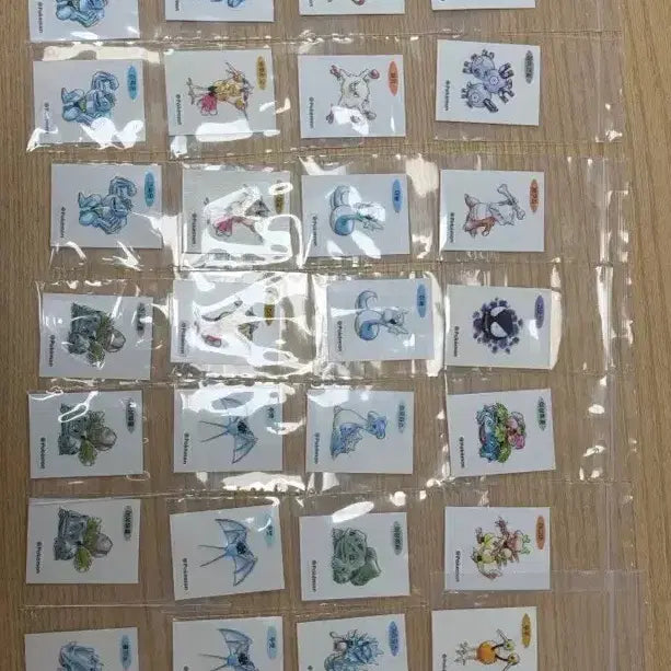 [BUNJANG] Pokemon Bread 30th Anniversary Sticker Bundle / 포켓몬빵 30주년 띠부씰 판매 합니다