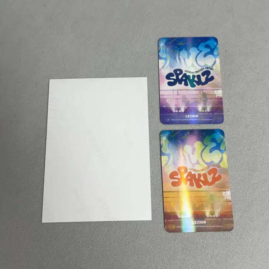 [BUNJANG] Sparkles Resin Popup Hyangui Gyeonggye Hyanggyeong Photocard Bundle Set / 스파클즈 레진 팝업 향의 경계 향경 특전 컬포 포카 일괄