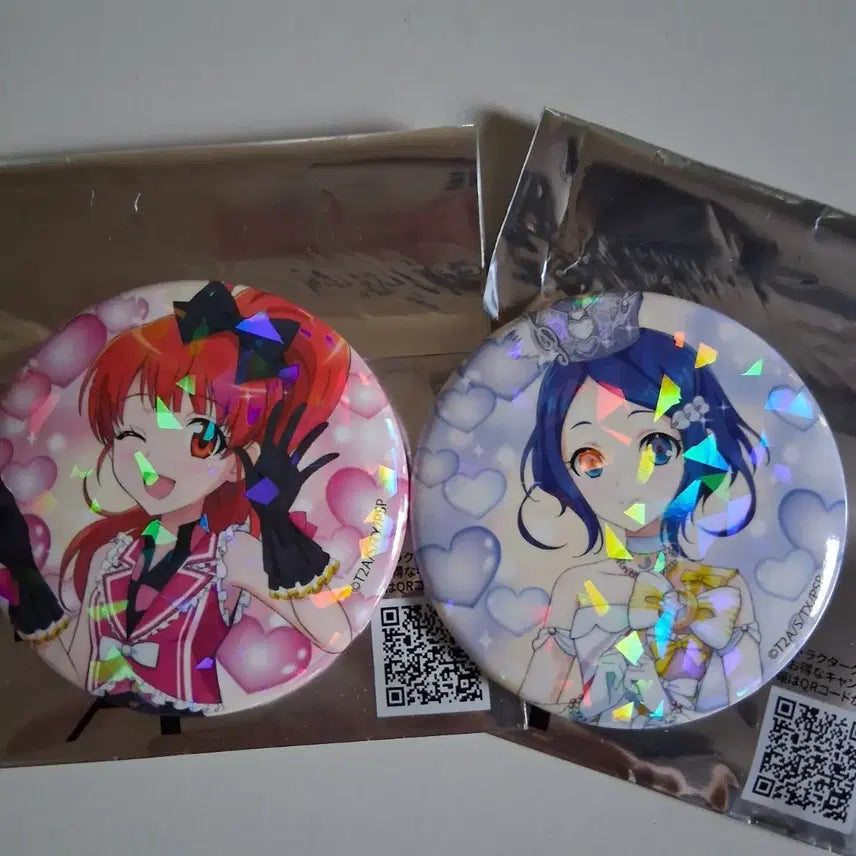 [BUNJANG] Priestone EEO "Aira" "Aran" "Rinne" Can Badge Set / 프리즘스톤 eeo 캔뱃지 아이라 아라 린네