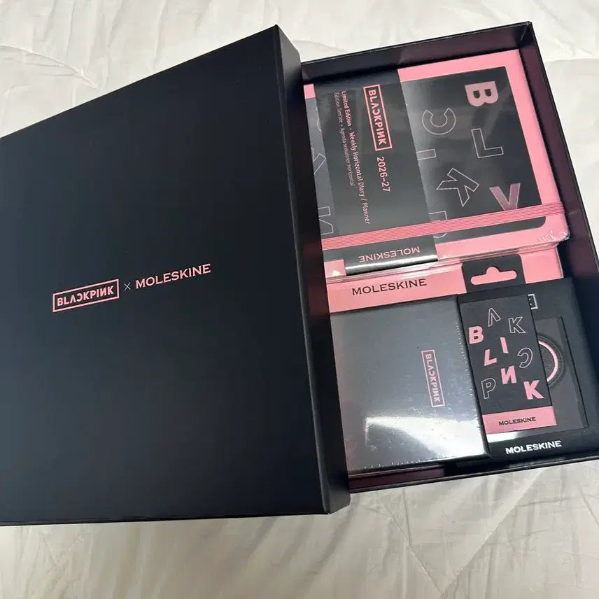 [BUNJANG] BLACKPINK x MOLESKINE Limited Edition Full Set / BLACKPINK X MOLESKINE 풀세트 한정판 풀박스