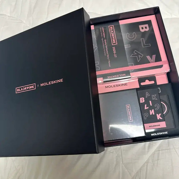 [BUNJANG] BLACKPINK x MOLESKINE Limited Edition Full Set / BLACKPINK X MOLESKINE 풀세트 한정판 풀박스