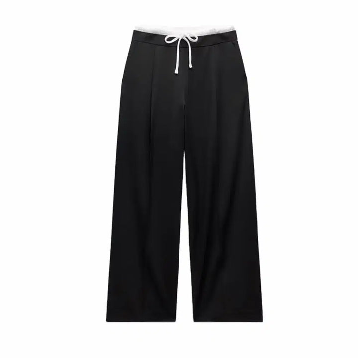 [BUNJANG] Zara Double-Waisted Wide Pants (M) / 가격내림 없음) 자라 더블웨이스트 와이드팬츠 m