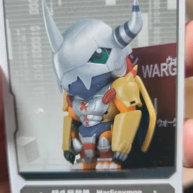 [BUNJANG] Pop Mart Digimon Wargreymon Card / 팝마트 디지몬 워그레이몬 판매합니다