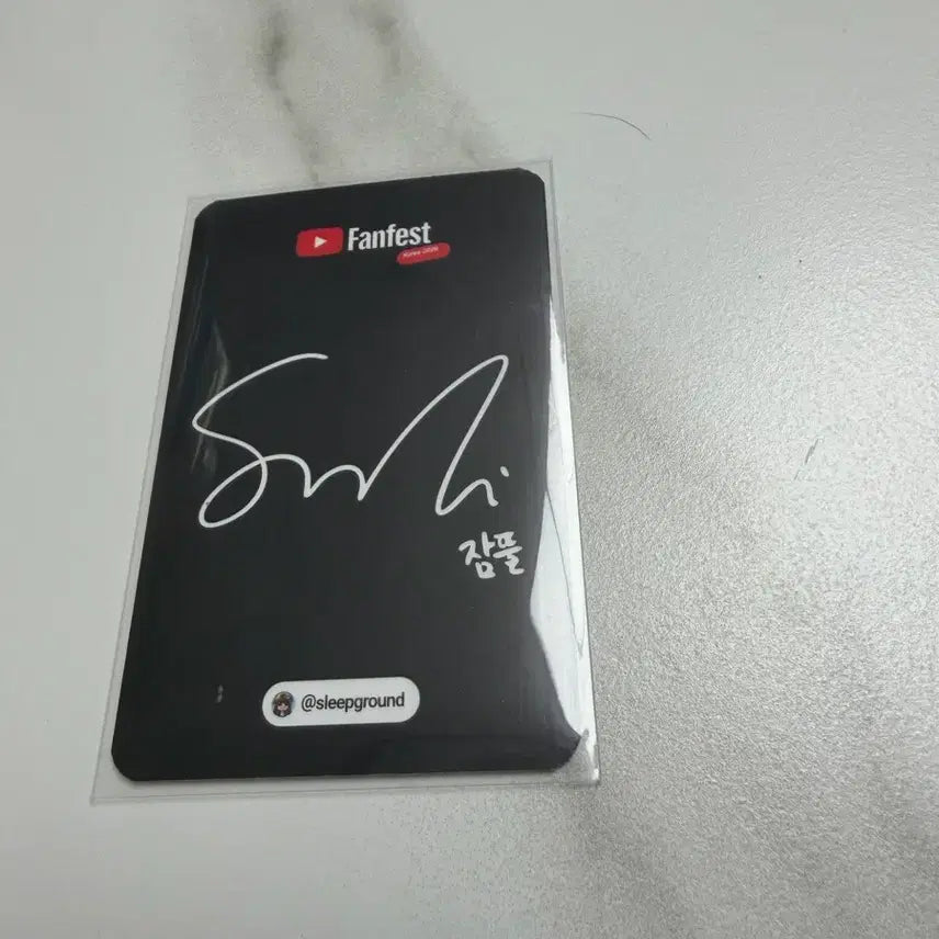 [BUNJANG] 2026 YouTube Fanfest Lamtle Photocard / 유튜브 2026 잠뜰 포카