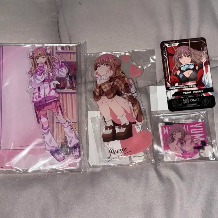 [BUNJANG] Gridman Universe Minami Yume Goods Bundle / 그리드맨 유니버스 미나미 유메 굿즈 일괄