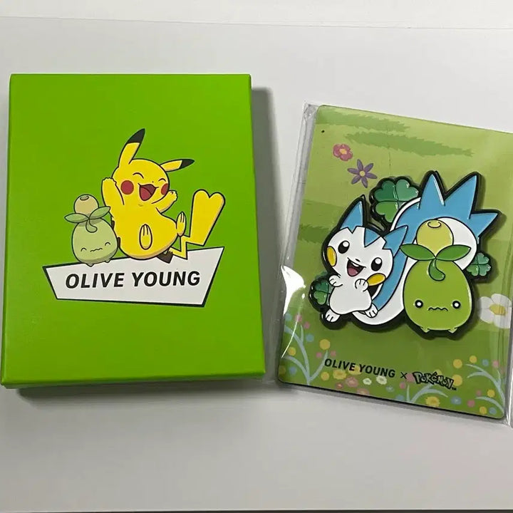 [BUNJANG] Olive Young Pokemon Double Magnet Pachirisu / [새상품] 올리브영 포켓몬 더블마그넷 파치리스 자석
