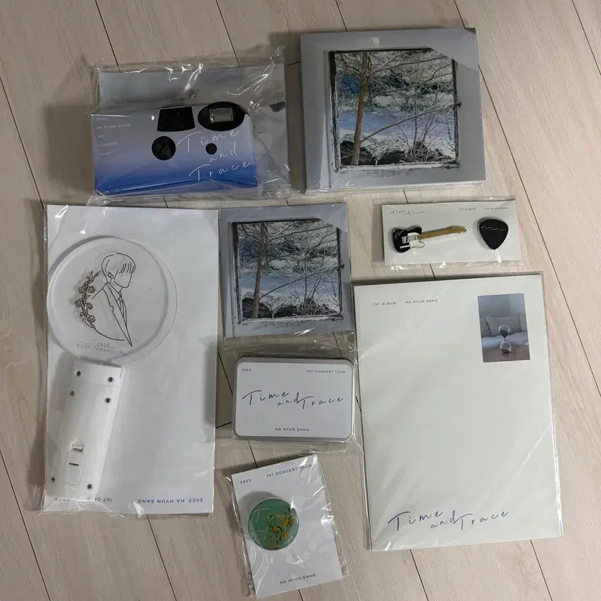 [BUNJANG] Ha Hyunsang Time and Trace Official Merchandise Bundle Set (Sealed) / 하현상 탐앤트 공식 md 미개봉 새상품 일괄 급전