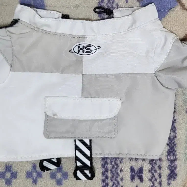 [BUNJANG] WOOBL Techwear White 20cm Doll Clothes / 우블 테크웨어화이트 20cm솜인형옷