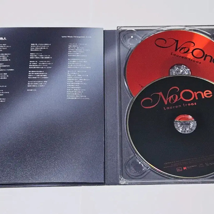 [BUNJANG] Lauren Iroas No One First Press Limited Edition B CD / 로렌 이로아스 앨범 No one 초회생산한정판 B