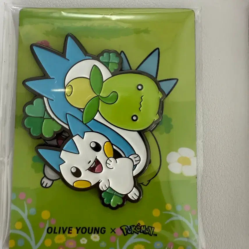 [BUNJANG] Olive Young x Pokémon Collaboration Pachirisu Double Magnet / 올리브영 포켓몬 콜라보 더블 마그넷 파치리스