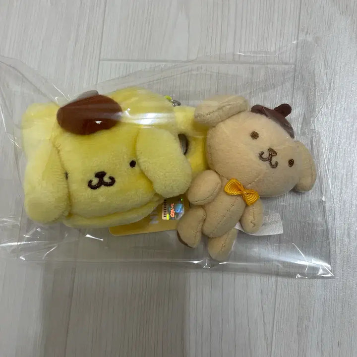 [BUNJANG] Sanrio Pompompurin Joint Mug Cup Keychain Doll Set / (세트) 산리오 폼폼푸린 조인트 머그 컵 키링 인형