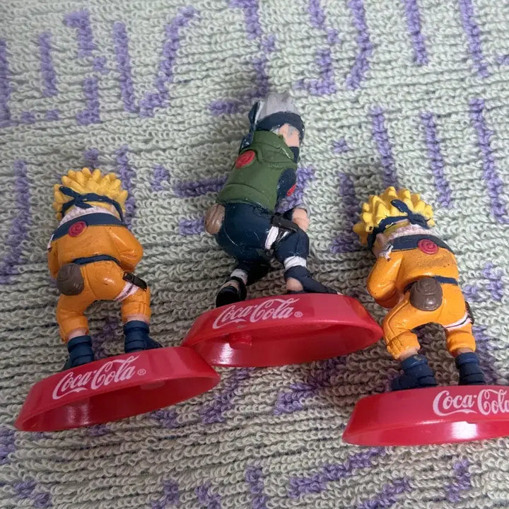 [BUNJANG] Naruto Jump Festa Coca-Cola Collaboration Kakashi Vintage Figure Set / 나루토 점프 페스타 코카콜라 콜라보 카카시 고전 피규어