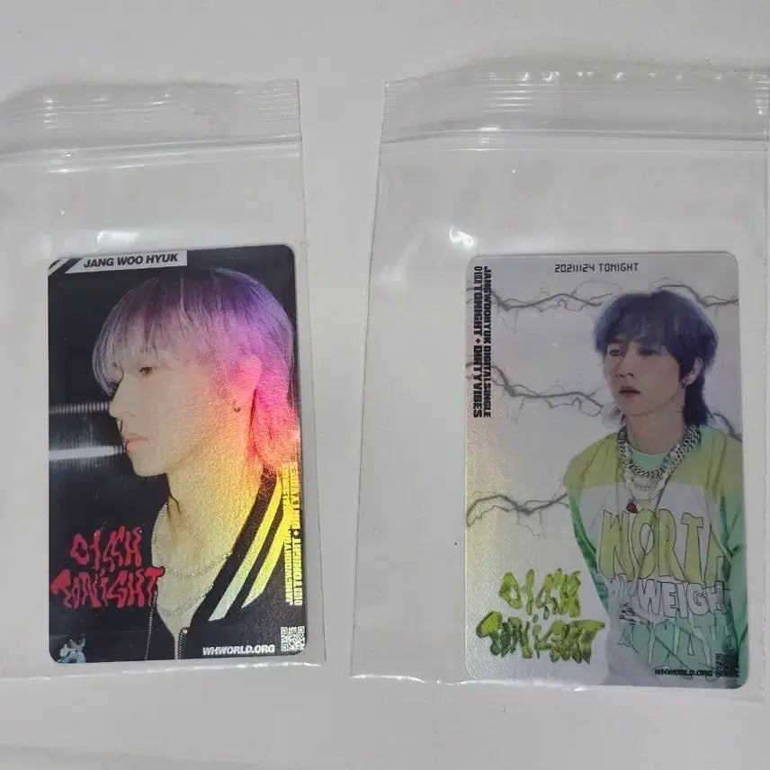[BUNJANG] Jang Woo Hyuk Hologram Photocard Set / 장우혁 공식 포카