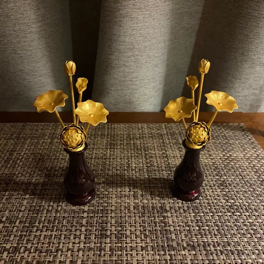 [BUNJANG] Buddhist Statue Decorative Flowers / 불기구 불상 장식용 꽃