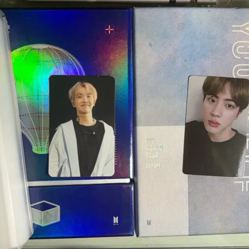 [BUNJANG] BTS Wings Tour / Love Yourself Europe DVD Photocard J-Hope &amp; Jin / 방탄소년단 BTS 윙즈투어 / 럽셀 유럽 DVD