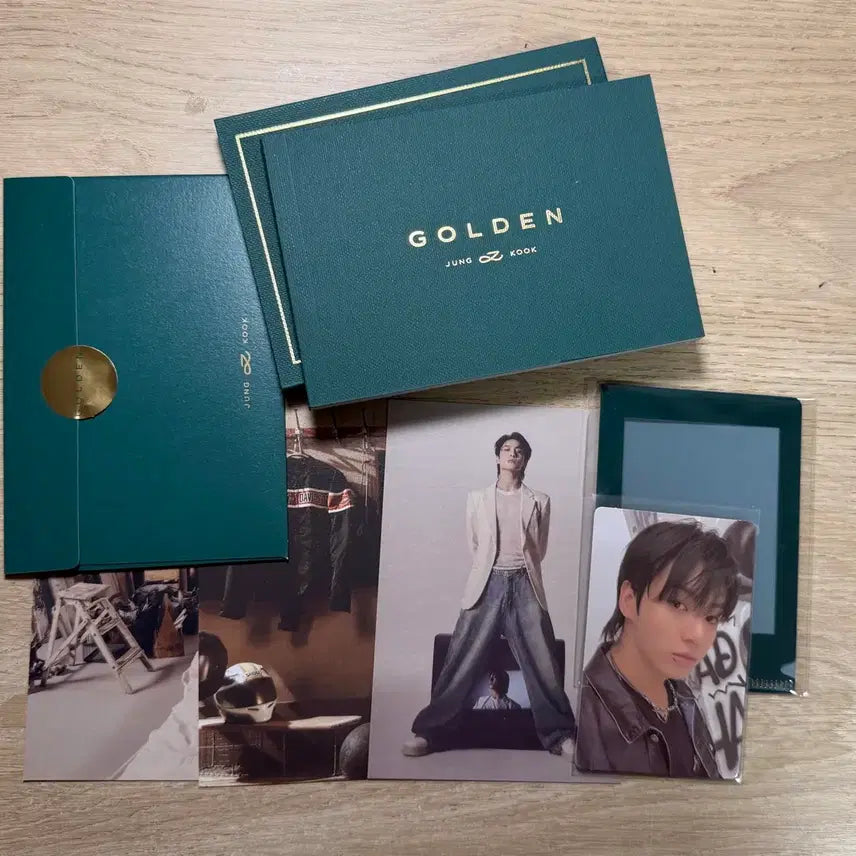 [BUNJANG] BTS Jungkook Golden Weverse Version Bundle Set / BTS JK 정국 골든 위버스 버전 풀세트