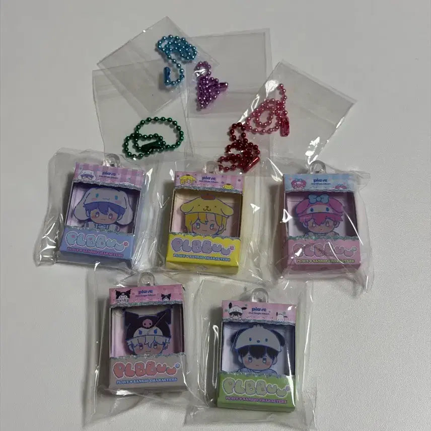[SOLD OUT] 플레이브 플뿌 뿌우 미니어쳐 키링 일괄