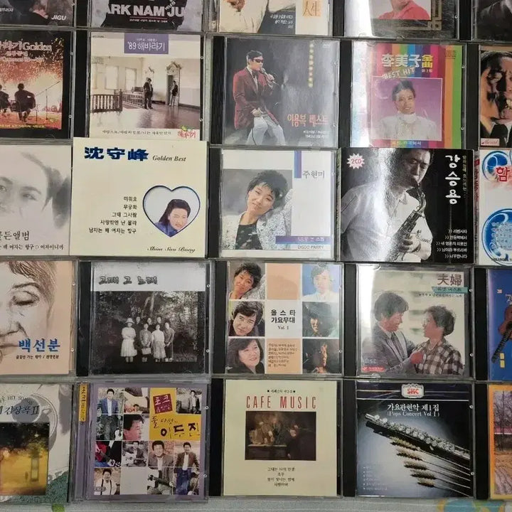 [BUNJANG] Vintage Korean Pop/Folk/Trot Compilation CDs (Bundle Set) / 7080 추억의 가요/포크/트로트 명반 CD 30장 일괄