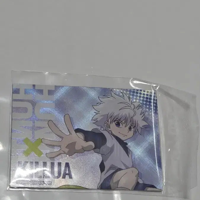 [BUNJANG] Hunter x Hunter Killua Card Gacha Figure / 헌터x헌터 키르아 카드 헌터헌터 가챠 피규어 페타돌 메지루시 제일복권