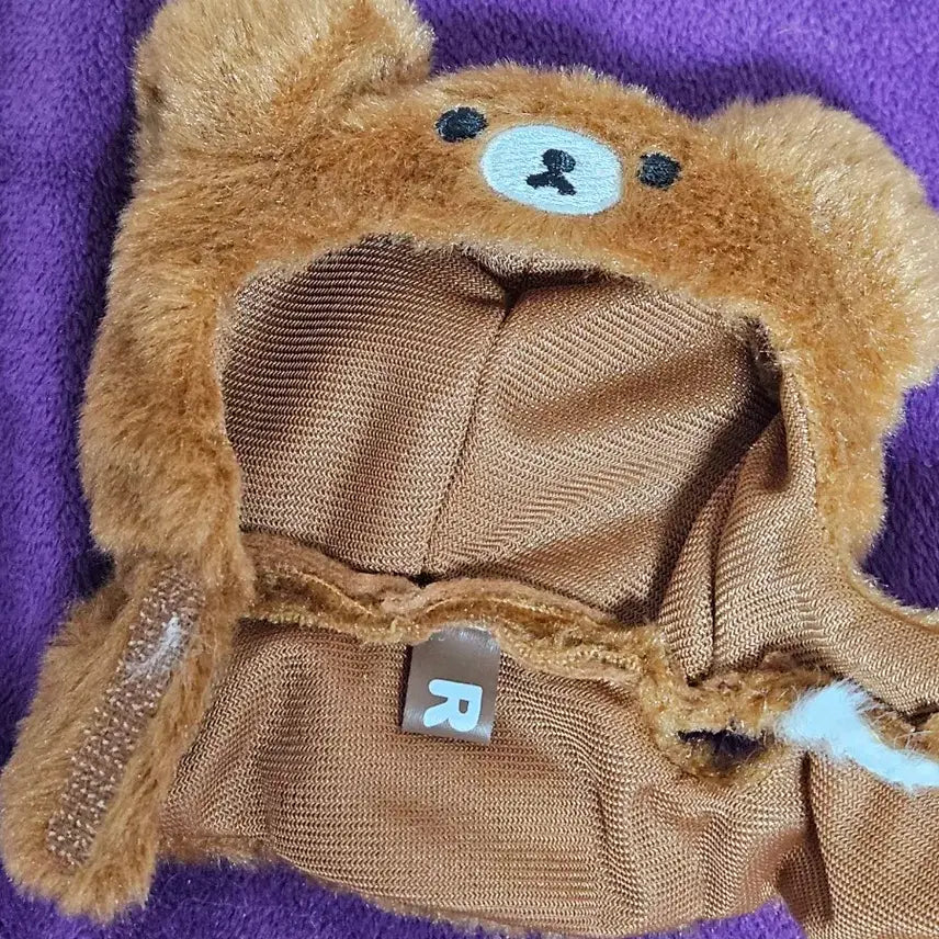 [BUNJANG] San-X Rilakkuma Chairoikoguma Poncho Doll Clothes / 산엑스 리락쿠마 차이로이코구마 오키가에 판쵸 인형 옷