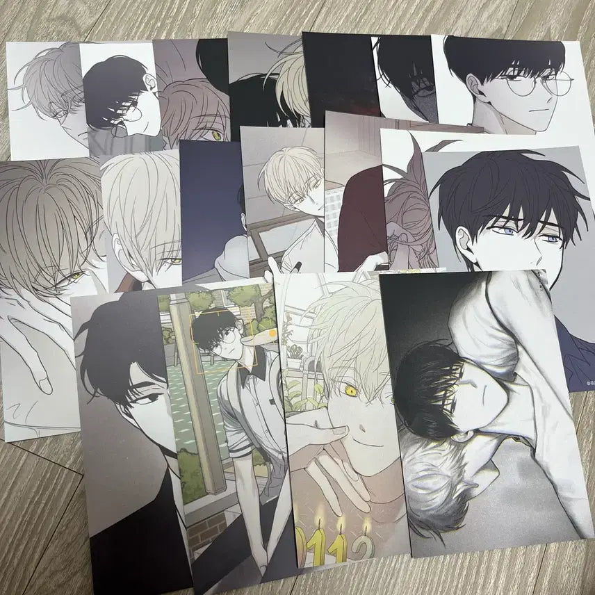 [BUNJANG] Mofun Checkmate Special Edition Postcard Set &amp; Binder Postcard Bundle Set / 모펀 체크메이트 쳌메 특전 엽서 세트 바인더 특전 엽서 일괄