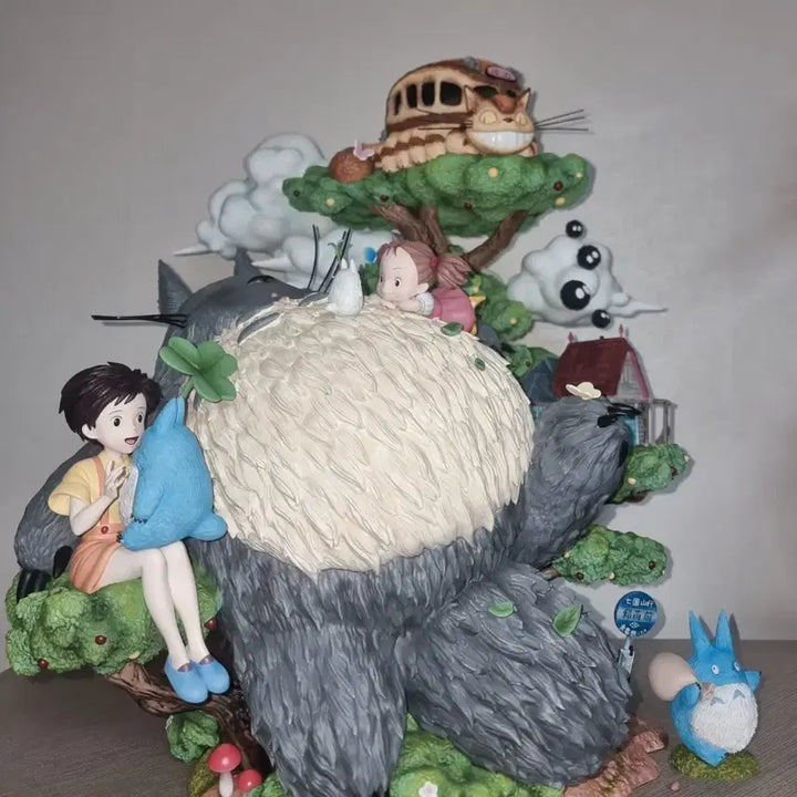[BUNJANG] Ghibli Resin Figure Totoro Emoji / [급처] 지브리 레진 피규어 Emoji 이모지 토토로 판매합니다