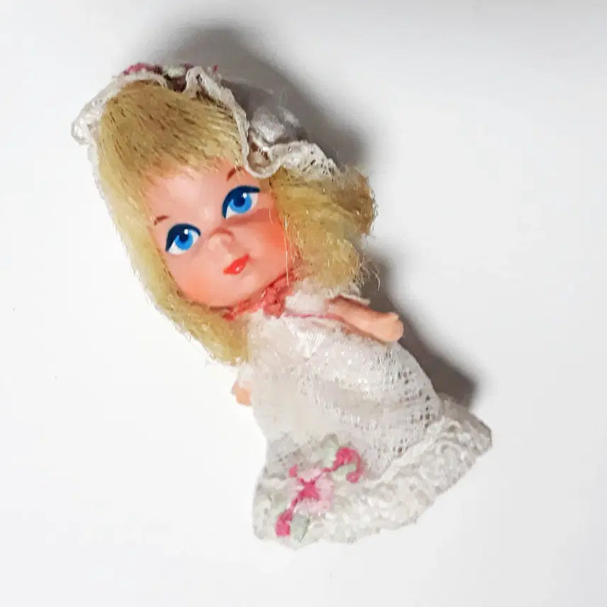 [BUNJANG] Vintage Mattel Liddle Kiddles Mini Doll (Approx. 5cm) / 1. 1966년 빈티지 레어 마텔(mattel) 리들 키들