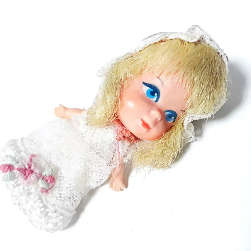 [BUNJANG] Vintage Mattel Liddle Kiddles Mini Doll (Approx. 5cm) / 1. 1966년 빈티지 레어 마텔(mattel) 리들 키들