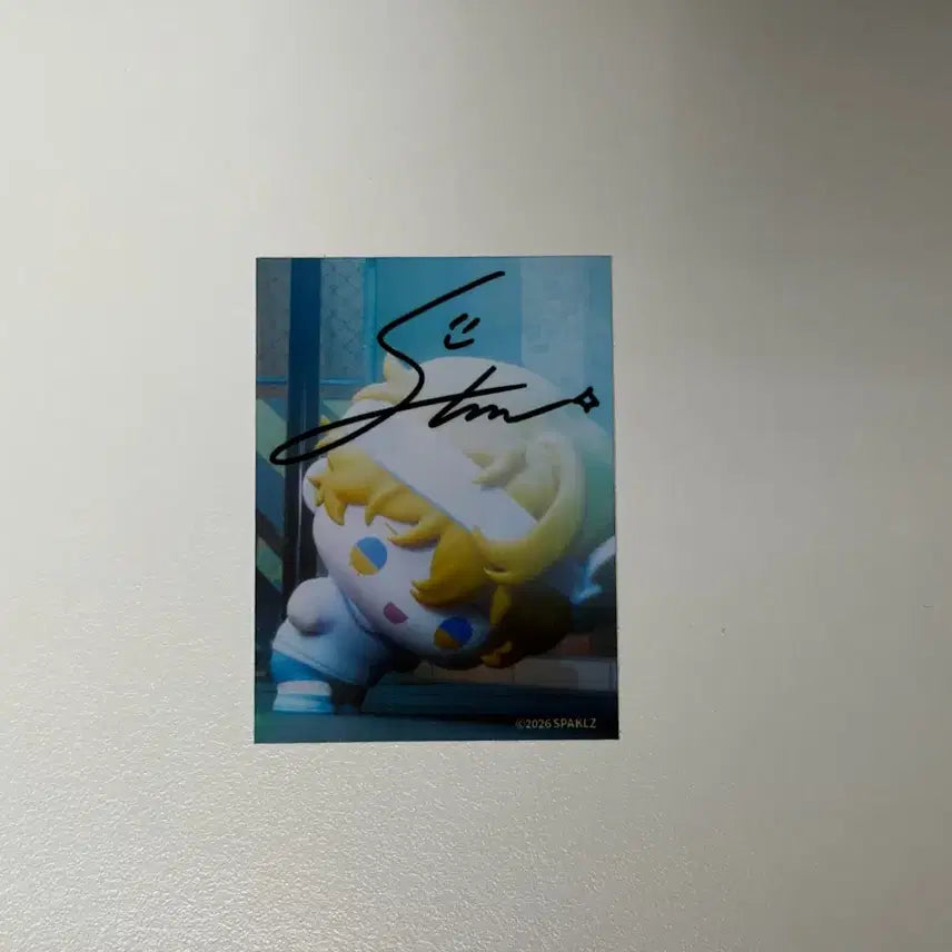 [BUNJANG] Sparkles Resin Pop-up Love is Illusion Mini Photo Signed Special / 스파클즈 레진 팝업 사랑은 환상 사환 미니포토 싸인 뽀시래기 입장 특전