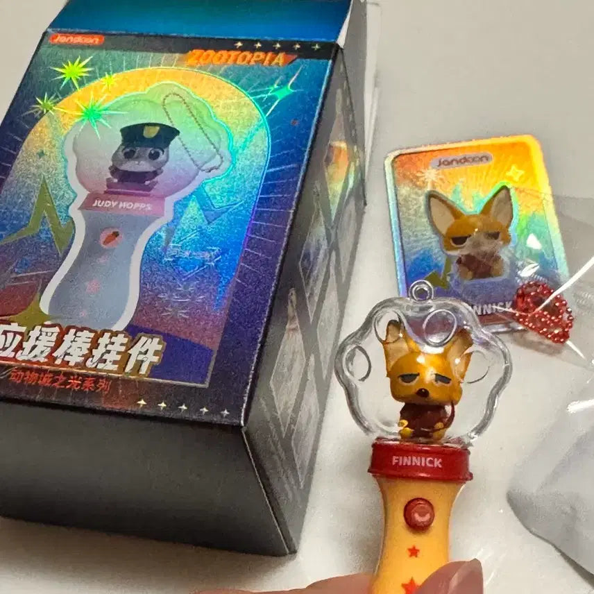 [BUNJANG] Zootopia Nick Wilde Lightstick Keyring / 주토피아 응원봉 라이트 키링 핀닉