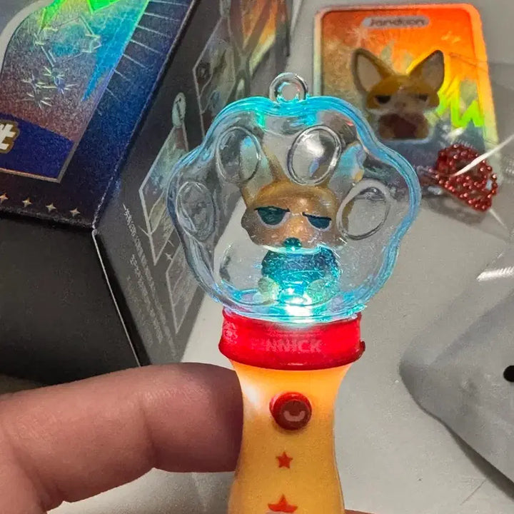 [BUNJANG] Zootopia Nick Wilde Lightstick Keyring / 주토피아 응원봉 라이트 키링 핀닉