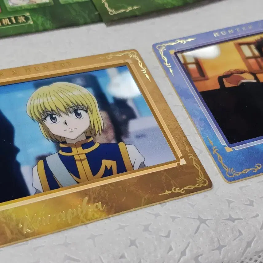 [BUNJANG] Hunter x Hunter Lenticular Photocard Set (Kurapika &amp; Leorio) / 헌터x헌터 입체 포토카드 크라피카&amp;레오리오 2종일괄