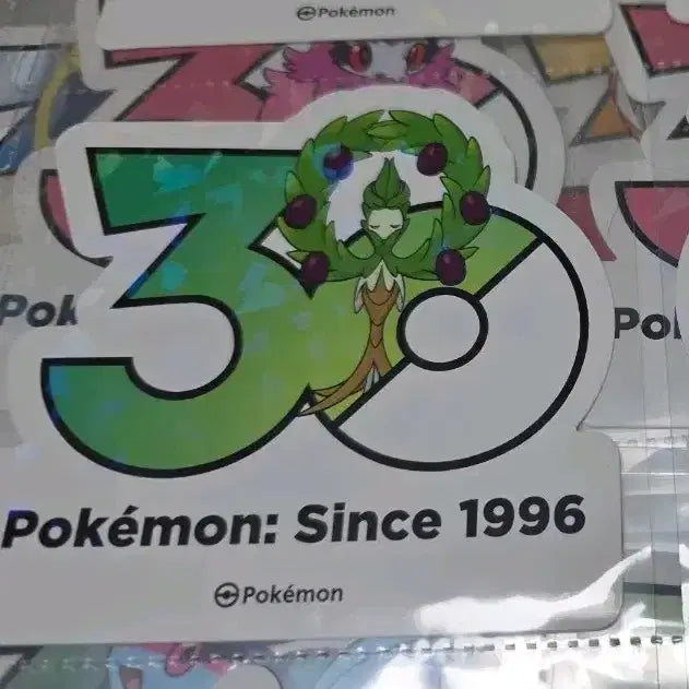 [BUNJANG] Olleh Rive 30th Anniversary Logo Sticker / 올리르바 30주년   로고 스티커 포켓몬 올리브영 한국 팝업