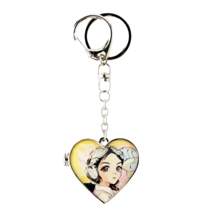 [BUNJANG] NewJeans Get Up Metal Mirror Keyring Danielle / 뉴진스 겟 업 메탈 미러 키링 다니엘