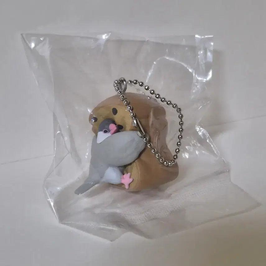 [BUNJANG] Mooctory Bread Pigeon Gachapon Capsule Keychain (Sealed) / 무큐토리 식빵 새 캡슐 키링 가챠 비둘기 미개봉