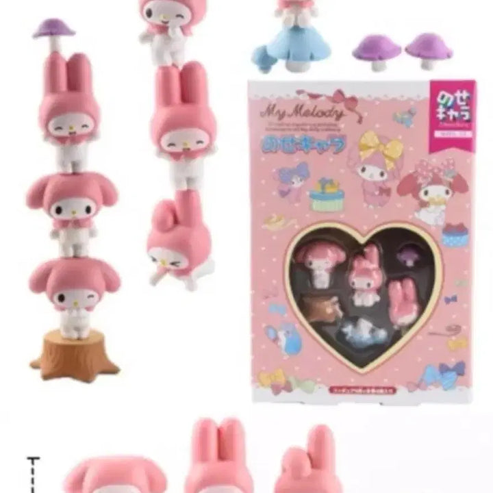 [SOLD OUT] 산리오 마이멜로디 쌓기 피규어 미개봉 판매합니다.