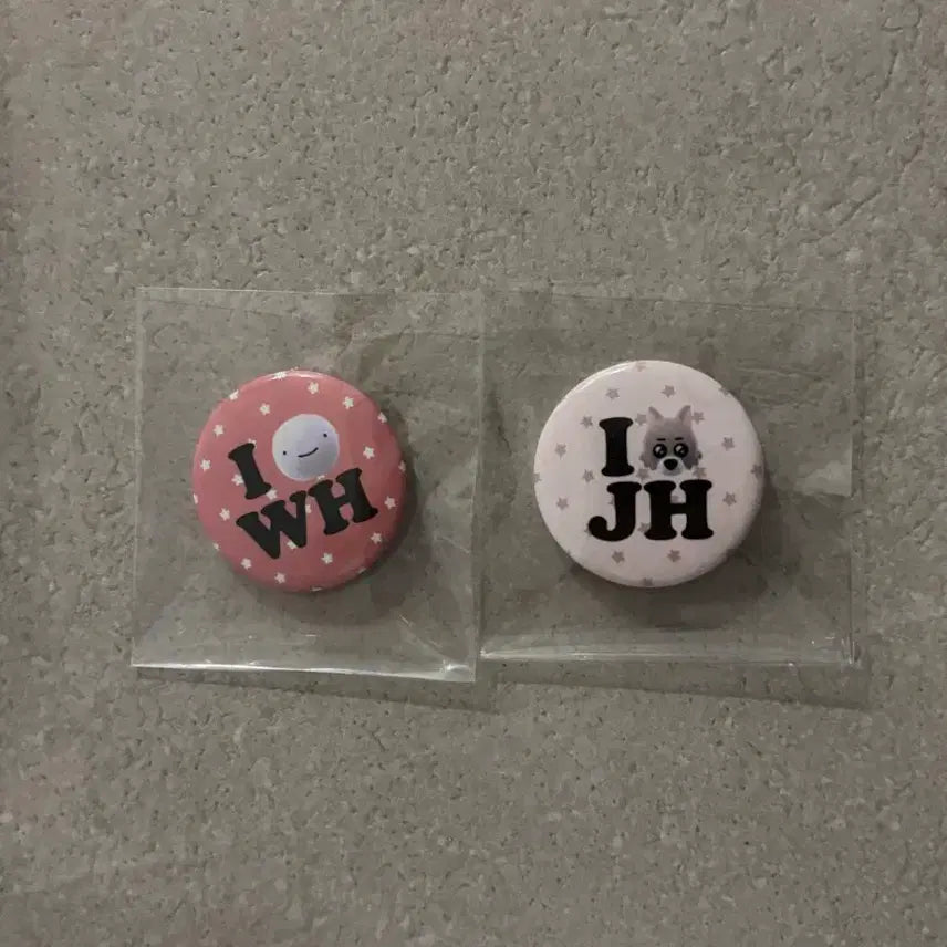 [BUNJANG] NCT Jaehyun &amp; Jungwoo Unhak Badge Bundle Set / 재현 운학 뱃지 일괄