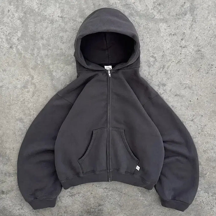 [SOLD OUT] Akimbo club 아킴보 클럽 후드집업 차콜 L