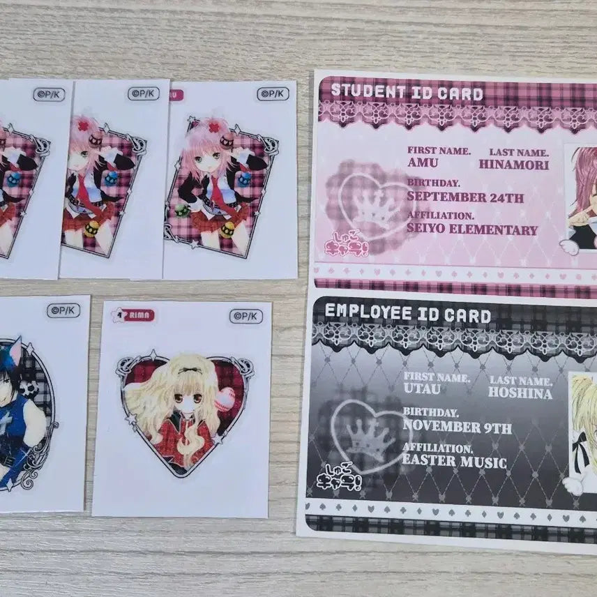[BUNJANG] Love Is True Kekeche Popup POB Sticker Card Set Sera / 캐캐체 러브이즈트루 팝업 특전 럽트루 띠부씰 카드스티커 세라