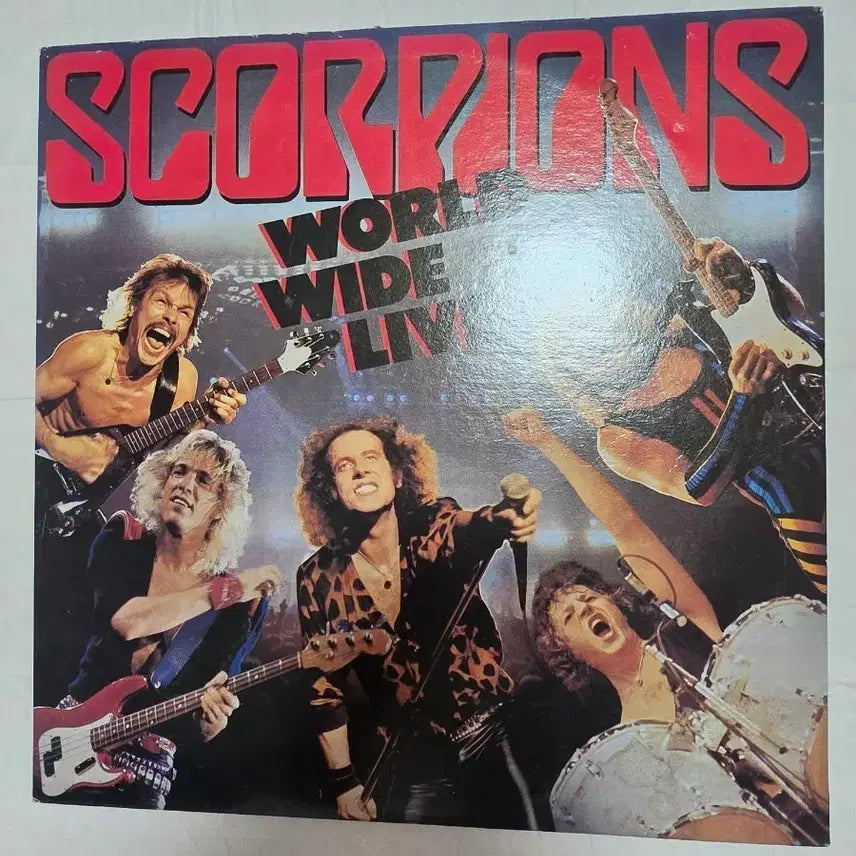 [BUNJANG] Scorpions Worldwide Live 2LP / 스콜피온스 미사용 Worldwide Live 2LP