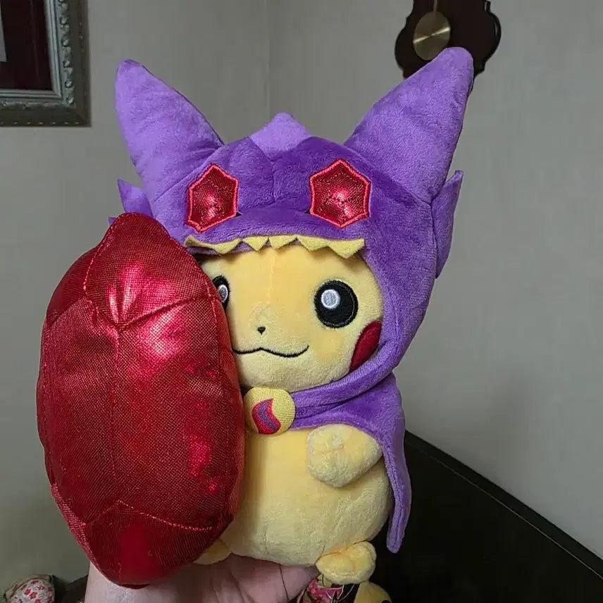 [BUNJANG] Kkamkkami Pikachu Pokemon Plush Toy / 깜까미 피카츄 포켓몬인형  팝니다