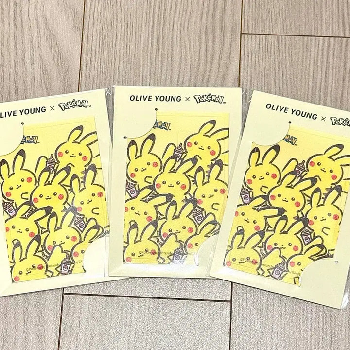 [BUNJANG] Pokemon Pikachu Sticker Card / 새상품) 포켓몬 카드 스티커 피카츄
