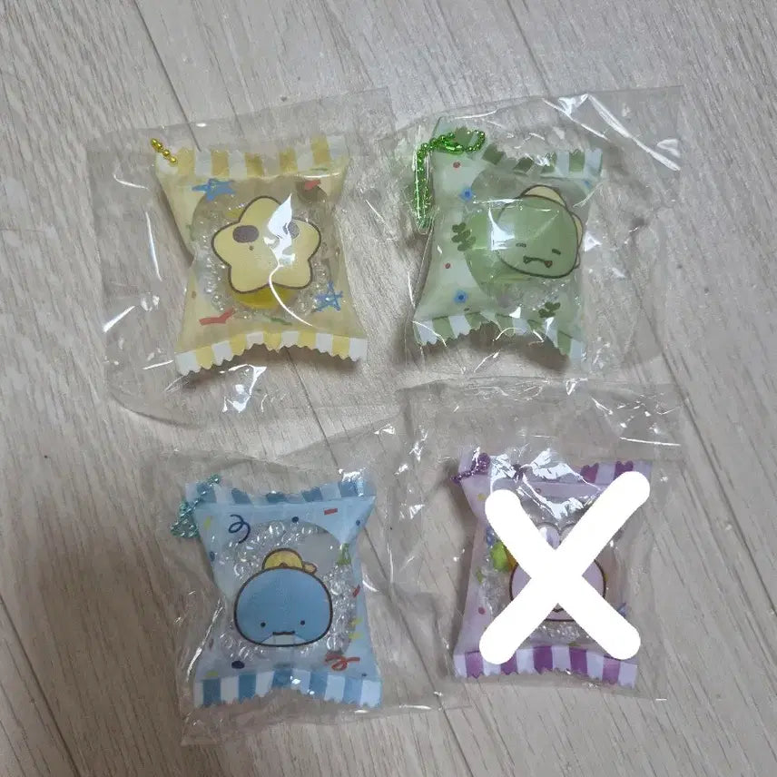 [BUNJANG] Pixelie Snack Bag Keyring Set / 픽셀리 과자봉지키링 라더 덕개 각별 공룡 잠뜰 수현