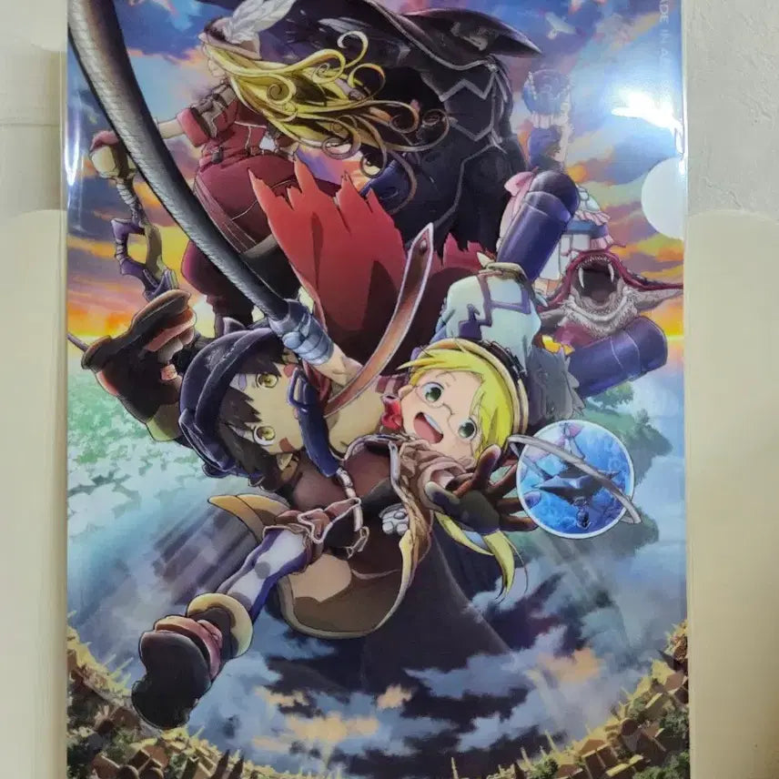[BUNJANG] Made in Abyss A4 Clear File Set (7 Types) / (최종가격)메이드인어비스 A4 클리어파일 7종 일괄(개별x)