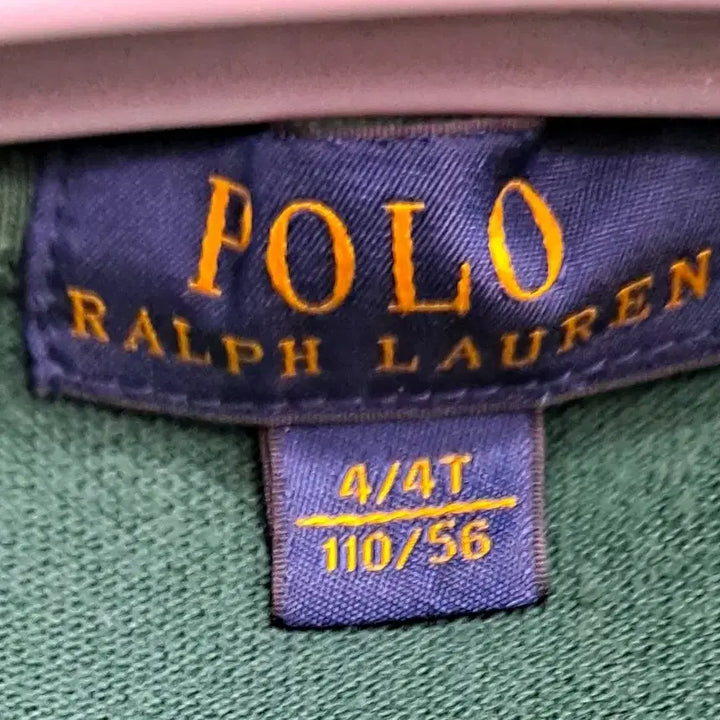 [BUNJANG] Polo Ralph Lauren Kids Green Short Sleeve Polo Shirt (4/4T) / 폴로 랄프로렌 유아 그린 반팔 폴로티셔츠(4/4T)