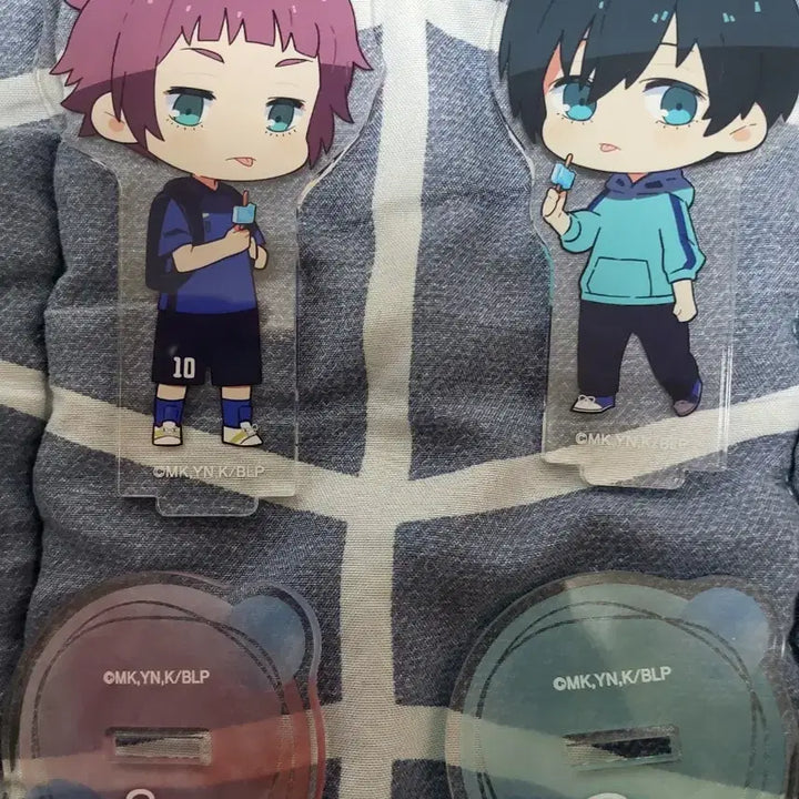 [BUNJANG] Blue Lock Isagi Yoichi Rin Youth Chibi Acrylic Stand Bundle Set / 블루록 이토시 사에 린 유소년기 치비 아크릴 일괄