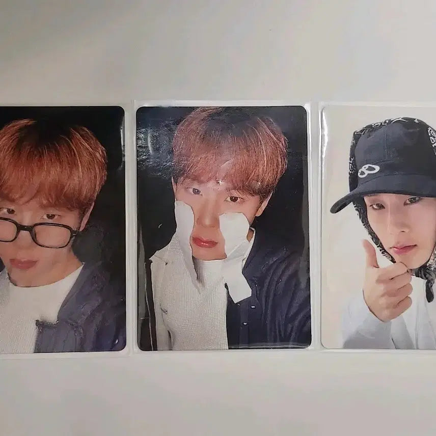 [BUNJANG] Monsta X Unfold Jooheon Photocard Bundle Set (3 pcs) / 몬스타엑스 언폴드 주헌 특전 포카 3장 일괄 양도
