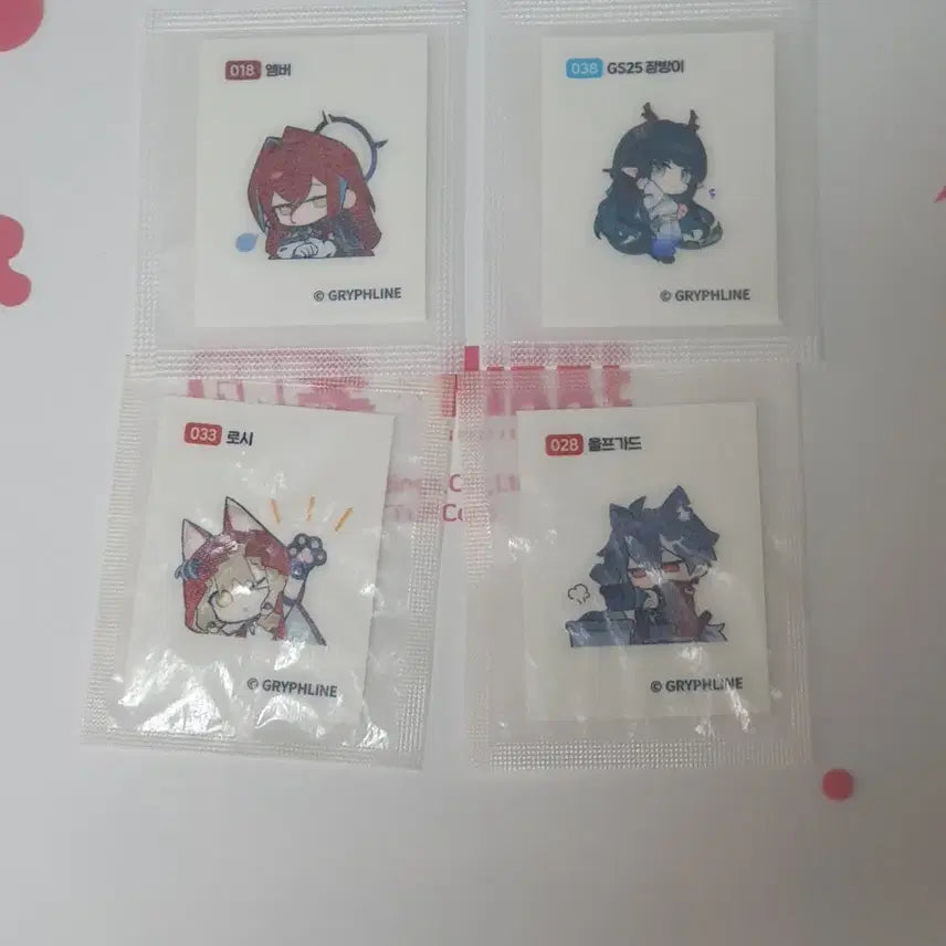 [BUNJANG] Arknights Endfield GS25 Mini Stickers Bundle Set / 명일방주 엔드필드 gs25 띠부씰