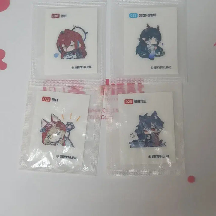 [BUNJANG] Arknights Endfield GS25 Mini Stickers Bundle Set / 명일방주 엔드필드 gs25 띠부씰