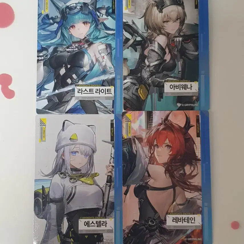 [BUNJANG] Arknights: Endfield GS25 Photocard Set / 명일방주 엔드필드 gs25 포토카드
